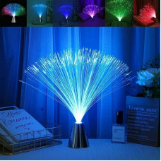 Нічник з оптоволокном декоративний світильник феєрверк RGB
