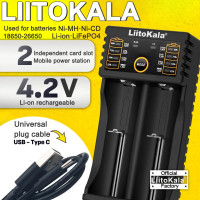 Універсальний зарядний пристрій LiitoKala Lii-202 (18650/AA/AAA)
