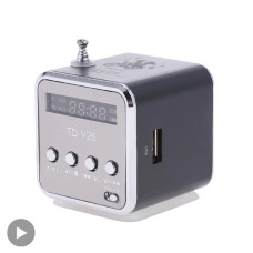 Портативна Bluetooth колонка з радіо, USB/SD, RGB підсвітка