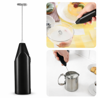 Капучінатор ручний на батарейках спінювач молока для кави Капучінатор ручний на батарейках спінювач молока для кави
